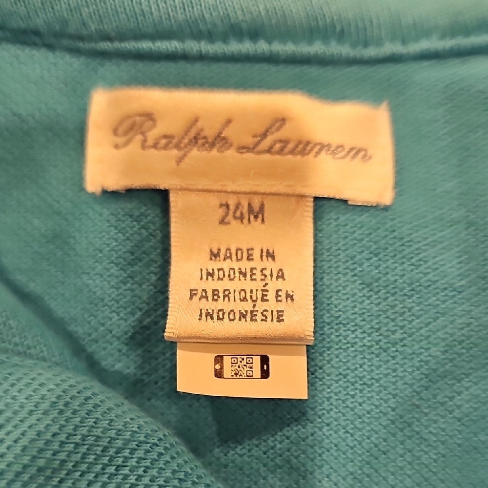 Polo by Ralph Lauren Vibrant Blue Kids Polo Shirt - Picture 5 of 6